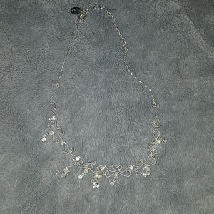 Cute silver necklace